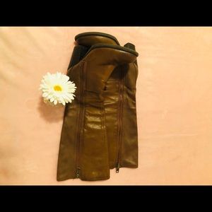 Aldo Brown Leather Knee High Boots